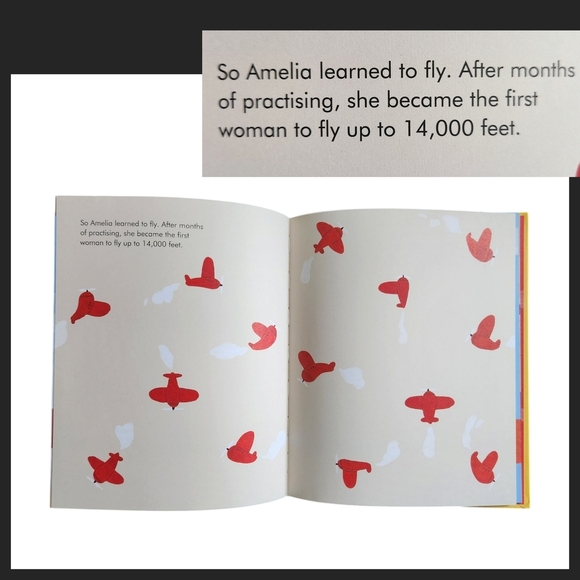 Lot of 2 Little People, Big Dreams Kids Books Amelia Earhart & L.M. Montgomery - Picture 6 of 16